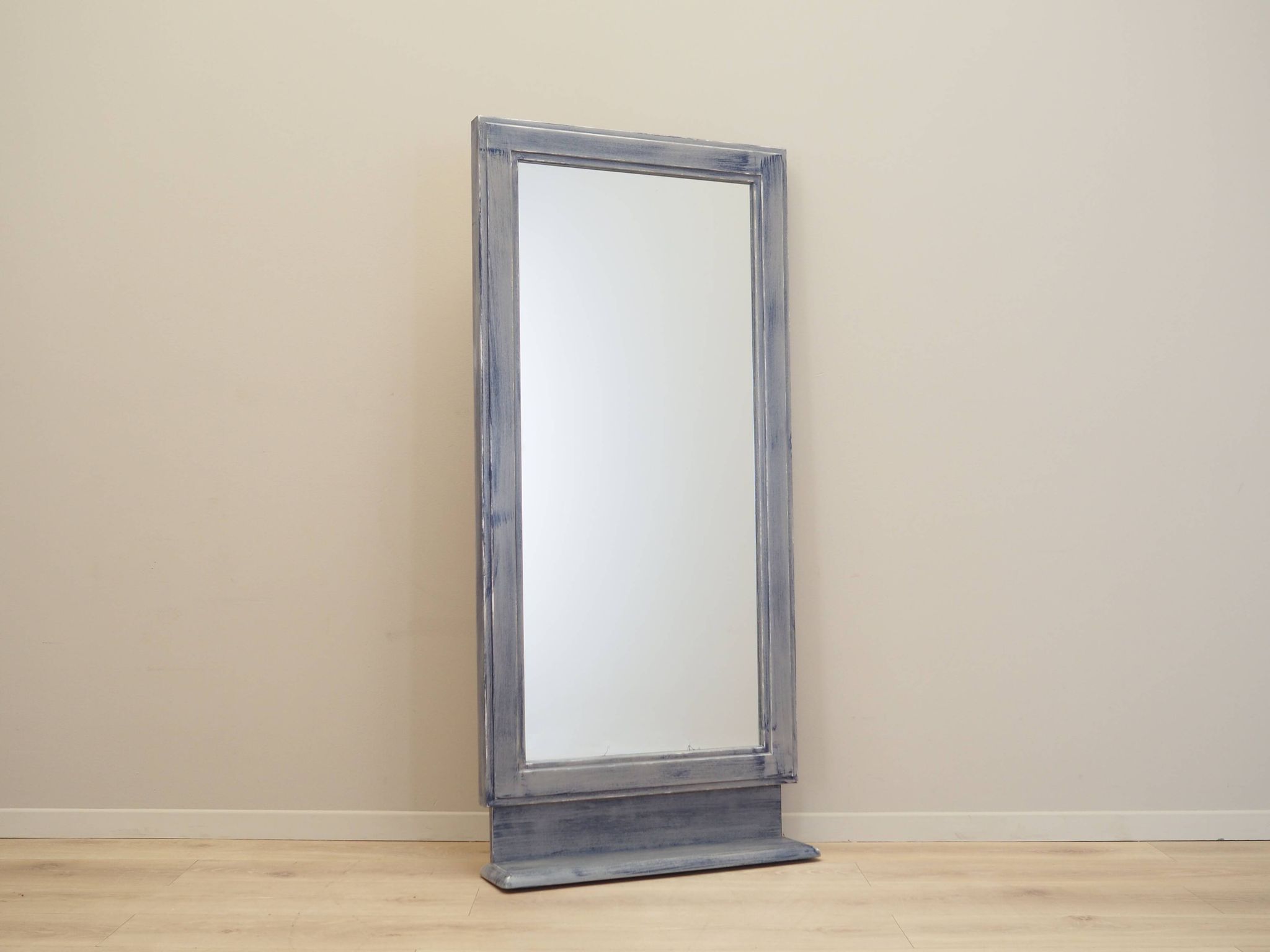 Mirror in beech frame, Danish design, 1960s, production: Denmark
