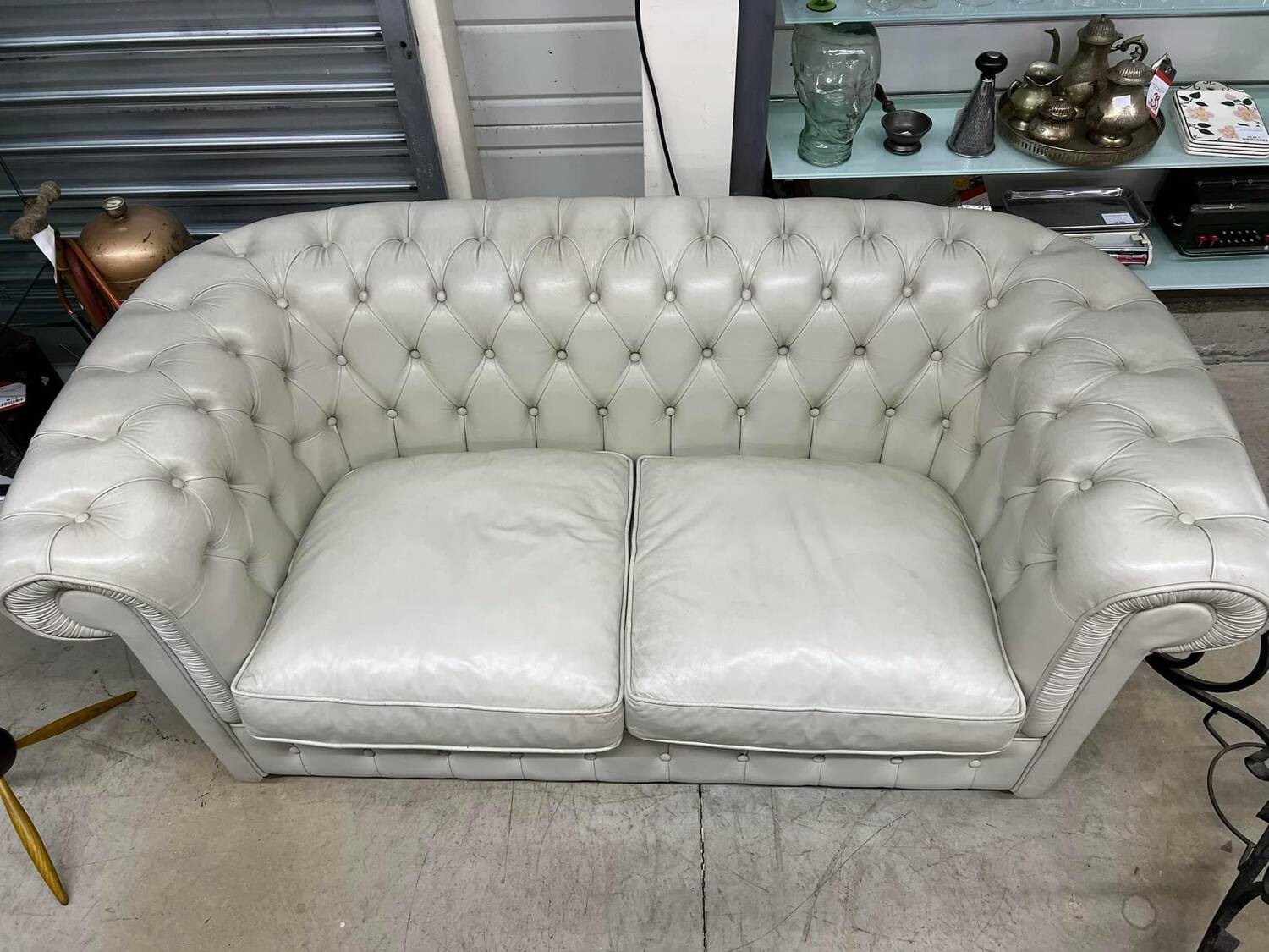 Genuine vintage Chesterfield sofa