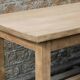 Solid oak farmhouse table – 4 to 6 diners