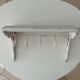 Old coat rack in cast iron and wood, 20s/30s