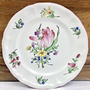 5 assiettes à dessert Lunéville modèle Réverbère