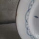 Set of two flat plates and two dessert plates Sarreguemines cannes model
