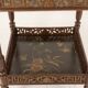 Petite table desserte à décor de laque japonisant. Epoque Napoleon III