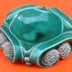 Art Deco 1940s Ashtray / Catchall Glazed Ceramic Bosch