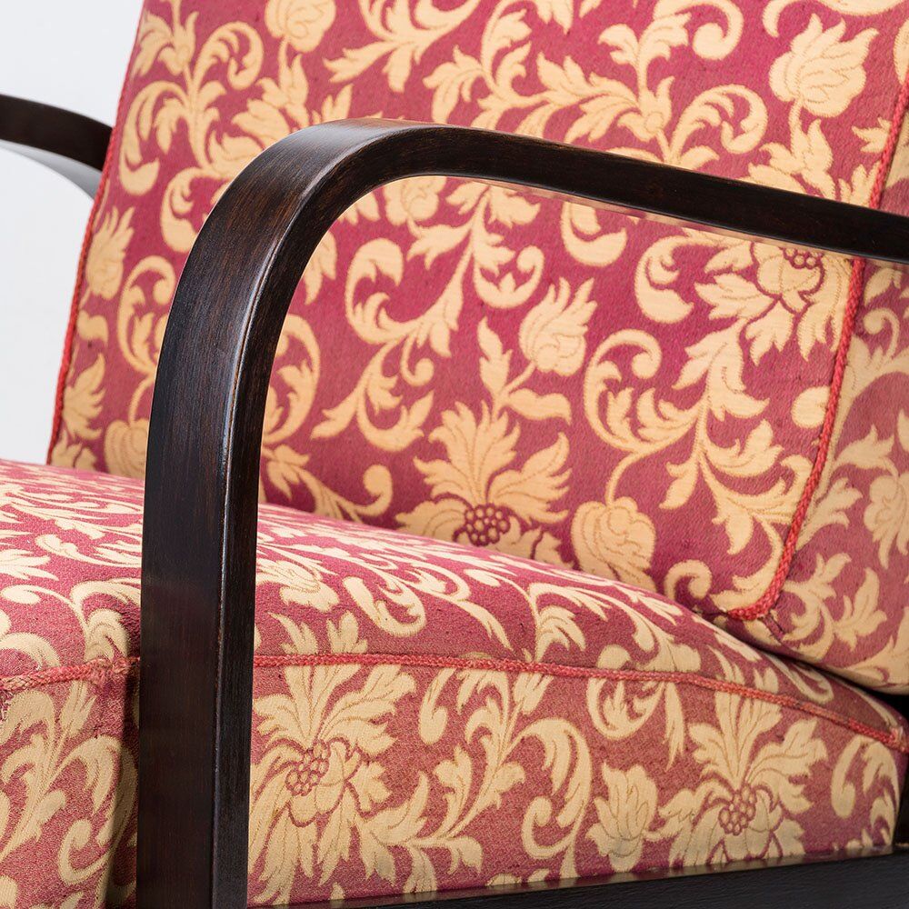 Pair of Armchairs by K. Kozelka & A. Kropacek, Czechoslovakia, 1940s