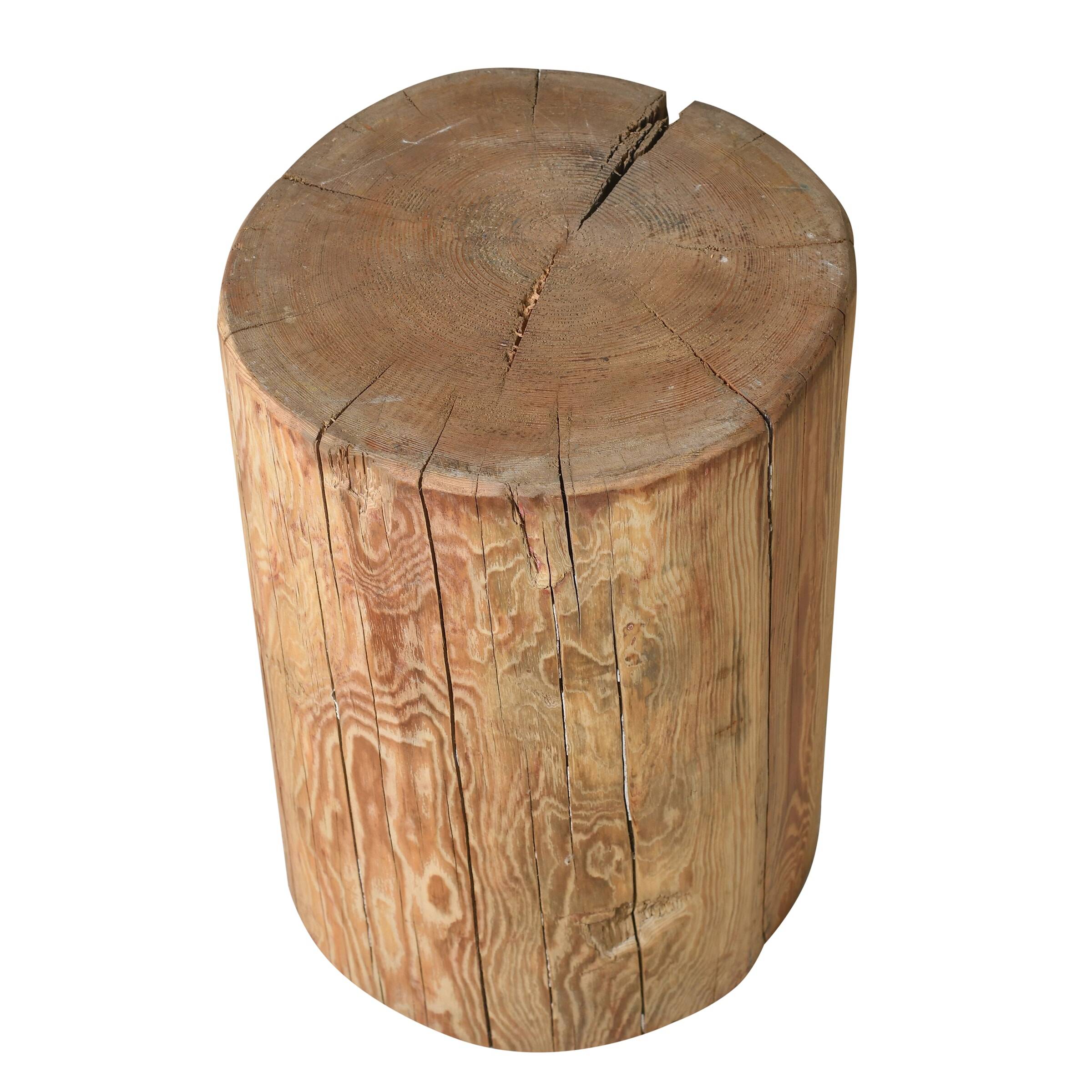 Hechi - Antique pine side table no. 10