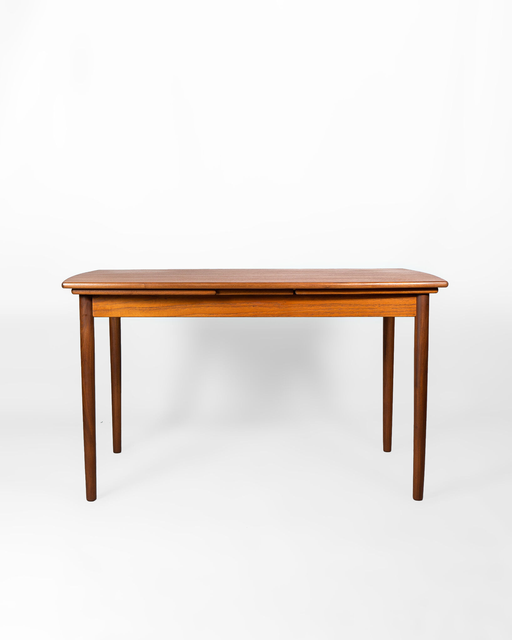 Mid Century Scandinavian Extendable Dining Table made of teak, Denmark, circa 1970