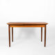 Mid Century Scandinavian Extendable Dining Table made of teak, Denmark, circa 1970