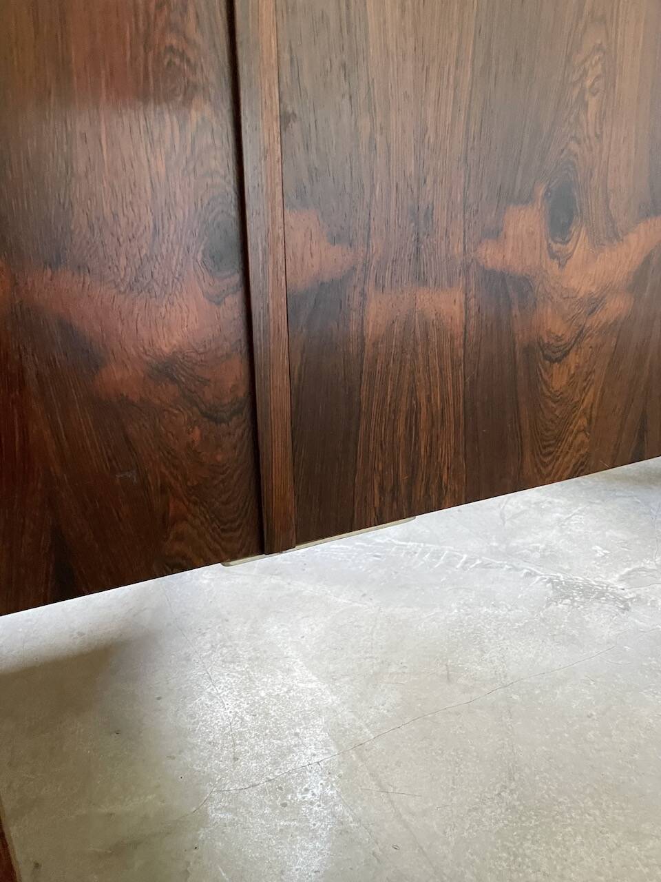 Desk and its Scandinavian rosewood chair