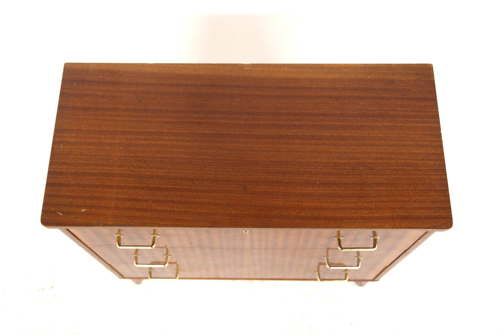 Scandinavian mahogany chest of drawers, Sweden, 1950