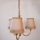 Lustre en laiton 3 abats jours