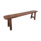 Solid oak bench 150cm