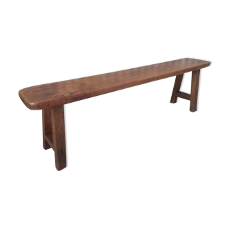 Solid oak bench 150cm