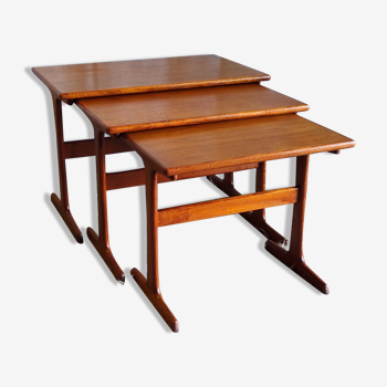 Trundle tables by Kai Kristiansen for Vildbjerg Møbelfabrik (DK) – 60s