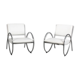 Pair of armchairs; 1970
