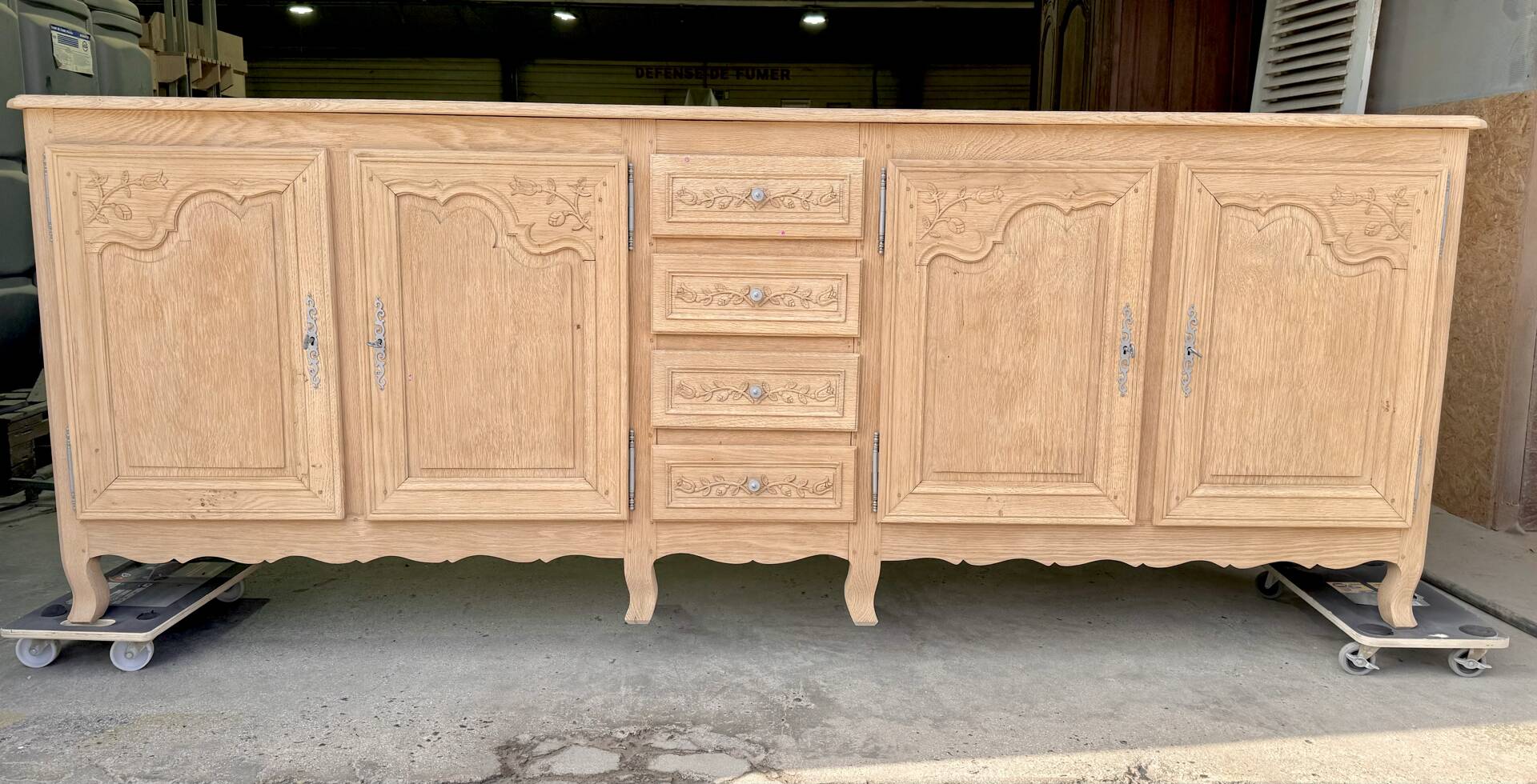 Picardy oak solid wood treatment