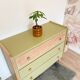1960s commode with tapered legs.