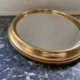 Oval Gold Mirror 1960 31x39cm