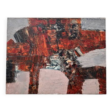 Abstract painting from the 50s