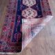 Handmade Persian Abadeh rug 203x125cm