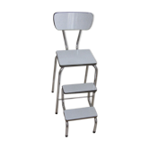 Chaise escabeau en formica