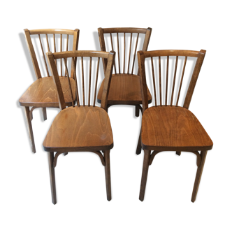 Set of 4 chairs bistro Baumann