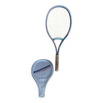 Vintage rossignol f200 carbon tennis racket + sports cover