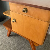 Vintage teak bedside table from the years 50-69