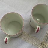 Limoges porcelain cup signed G.Simonnet veyrac