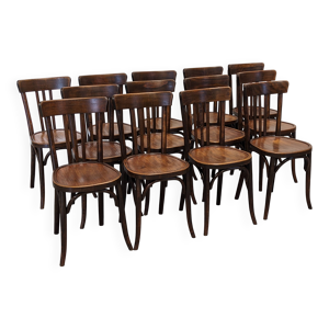 Série de 13 chaises - 1930