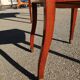 Coiffeuse et chaise en acajou blond Art Déco 1930