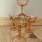 Vintage champagne glasses Rosaline