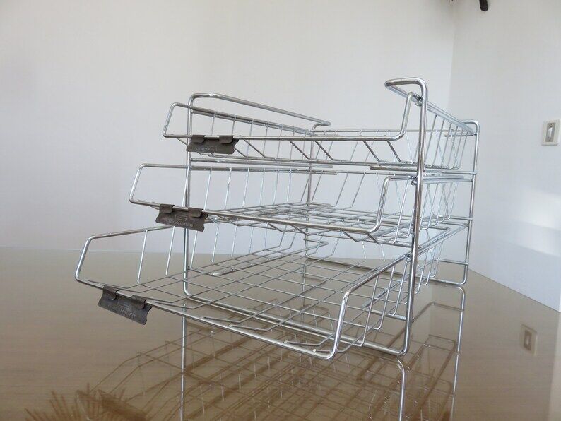 Mail range " GRIESHABER " Germany in chromed metal 60s 70s