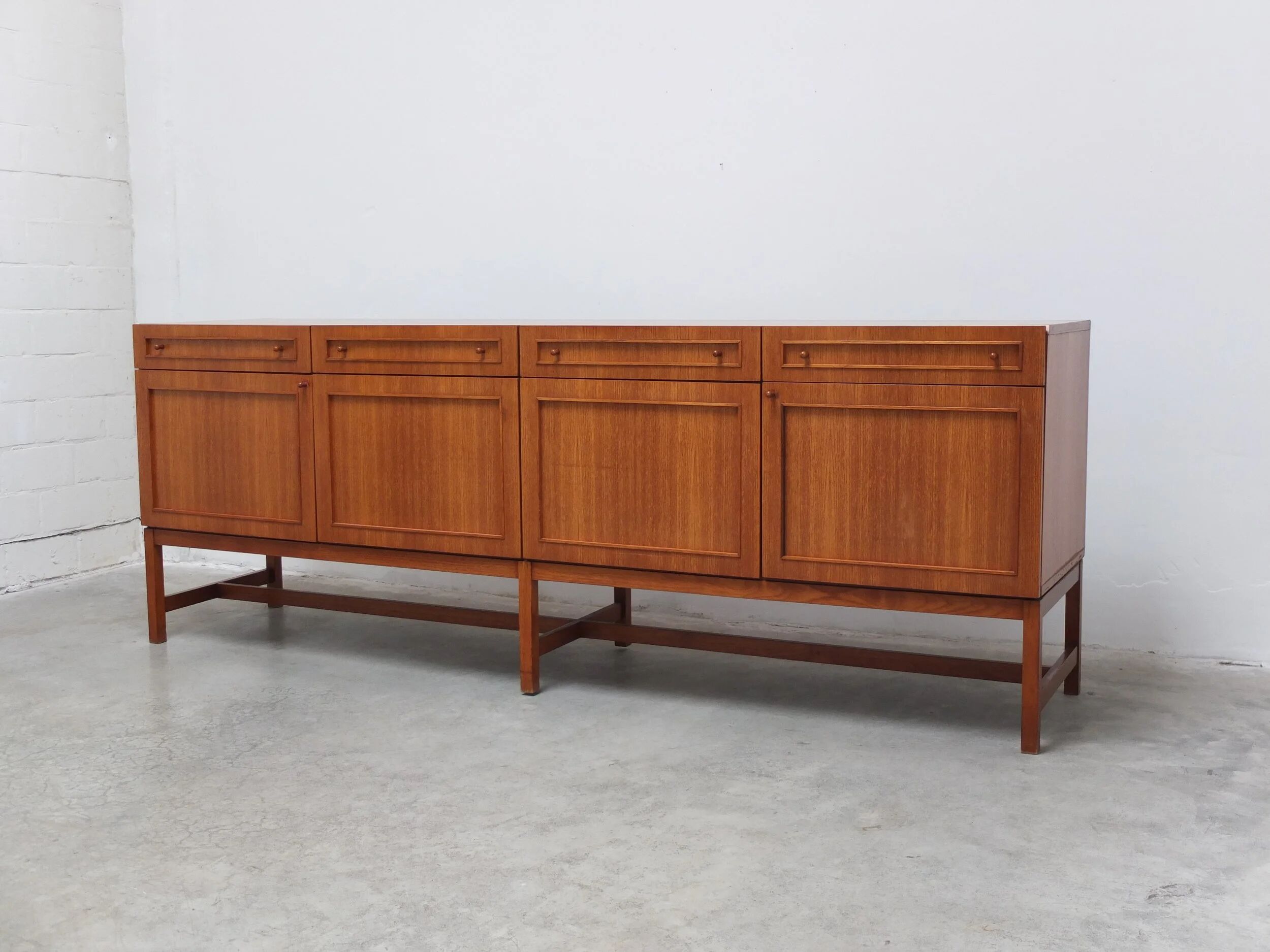 Large decorative sideboard by Oswald Vermaercke for V-Form, 1966
