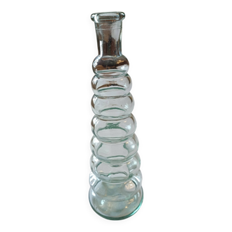 Glass bottle vase