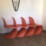 4 Panton chair S chairs by Verner Panton for Vitra 1999