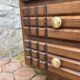 Vintage chest of drawers with splayed legs
