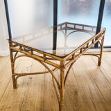 Rattan table and chairs set
