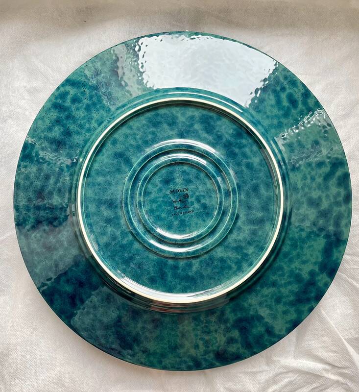 2 dishes 31cm Molin - Vintage