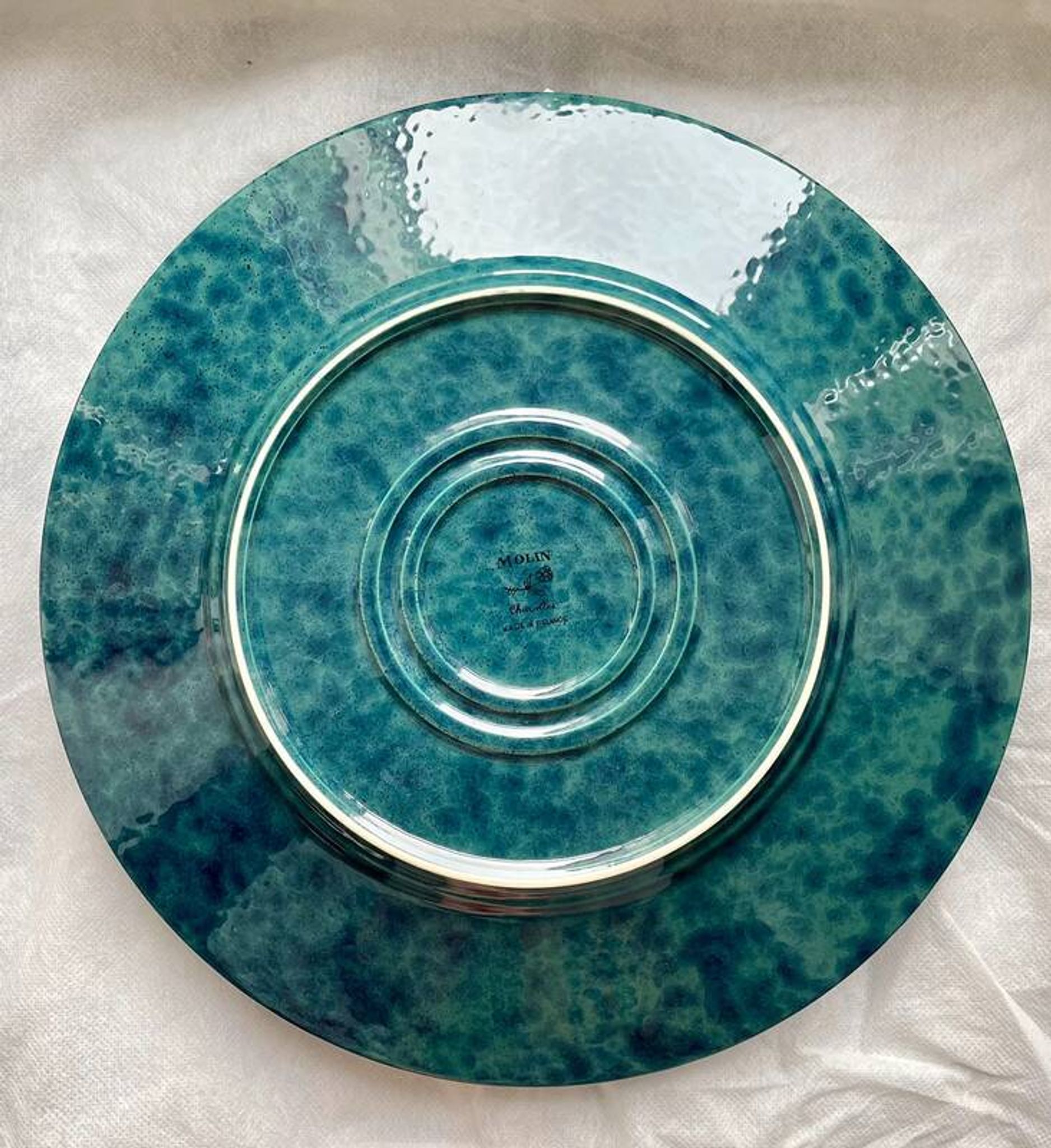 2 dishes 31cm Molin - Vintage
