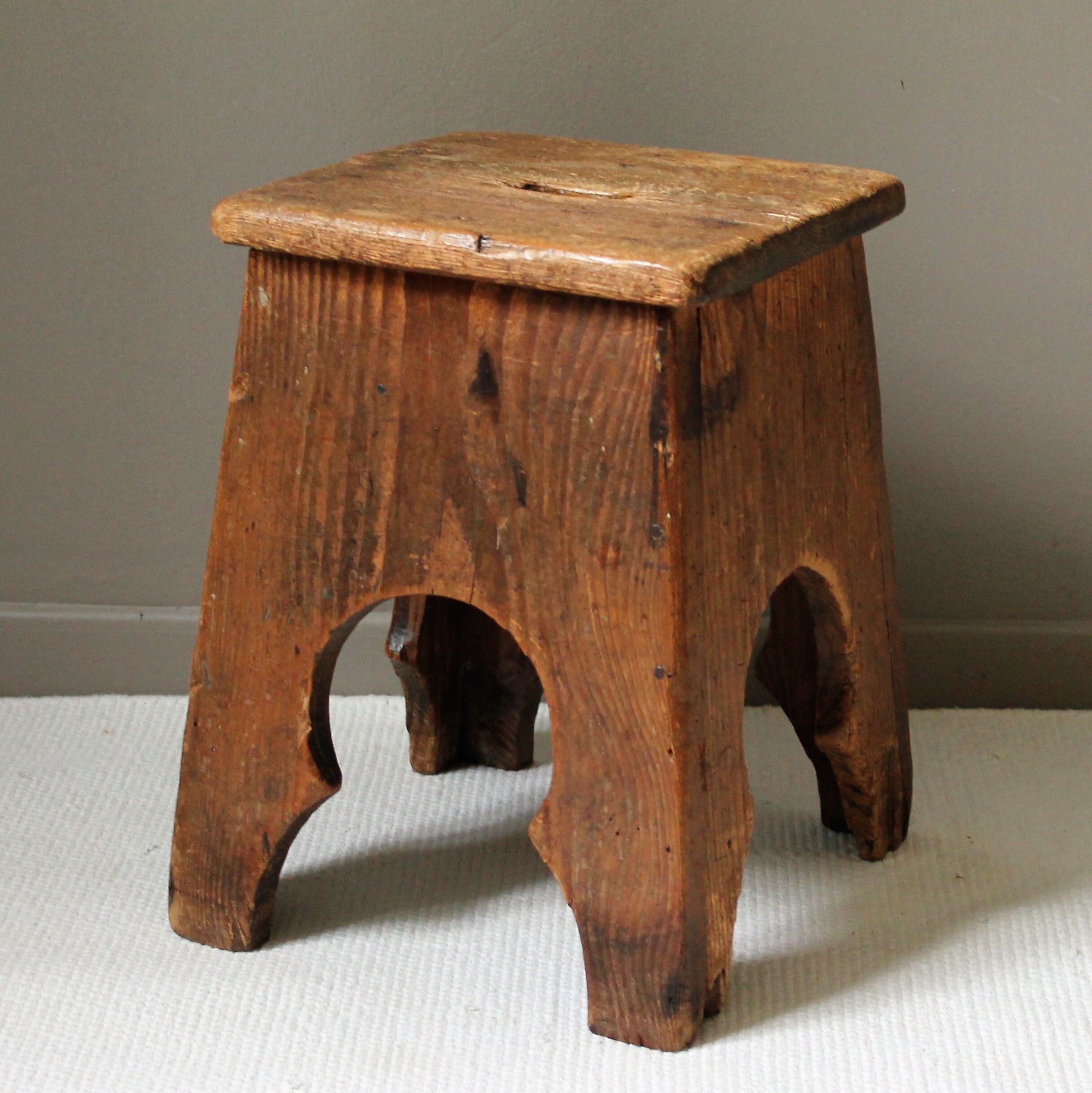 Vintage workshop stool