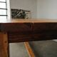 Wooden farm table