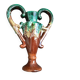 Vallauris Vase Vintage 2 handles Height 33 cm