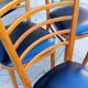 Lot of four antique chairs. Bistro. 1960.