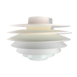 Ceiling pendant, model Verona 720, designed by Sven Middelboe for LYFA in 1978.