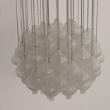 Kalmar 'Tulipan' Chandelier Pendant Light, Blown Glass, 1970
