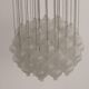 Kalmar 'Tulipan' Chandelier Pendant Light, Blown Glass, 1970
