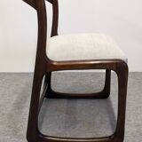 Set of 4 Baumann sled chairs, France circa 1970.
