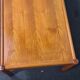Table basse en teck vintage