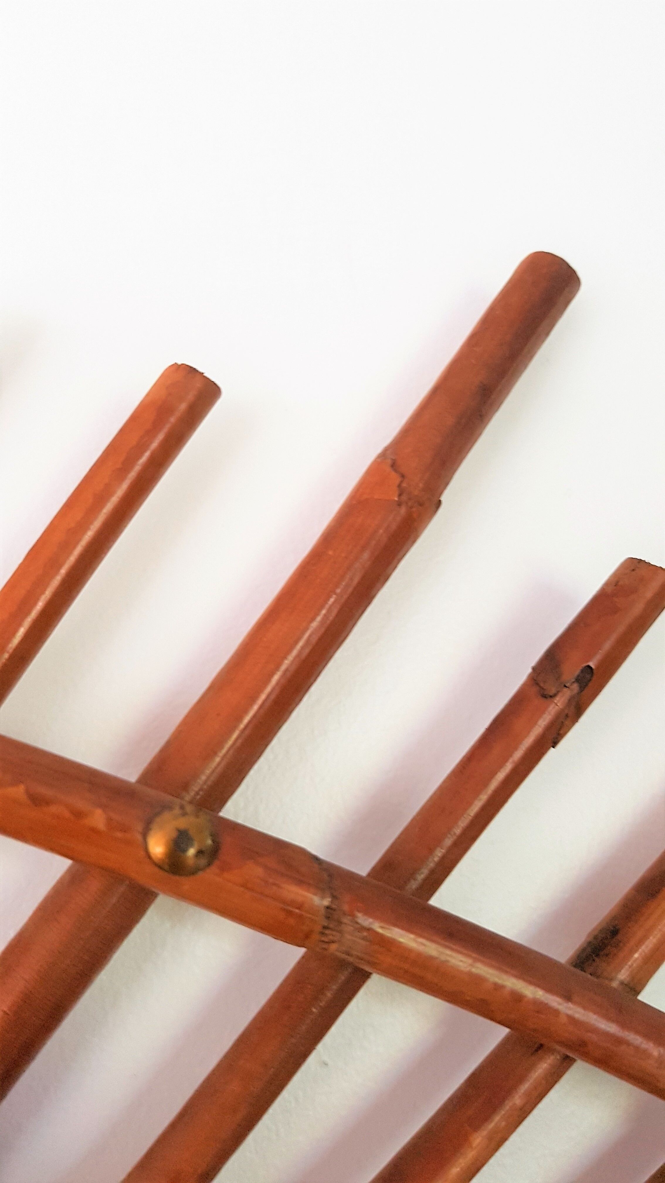 Mirror in rattan galaxy or ortf 80x61cm